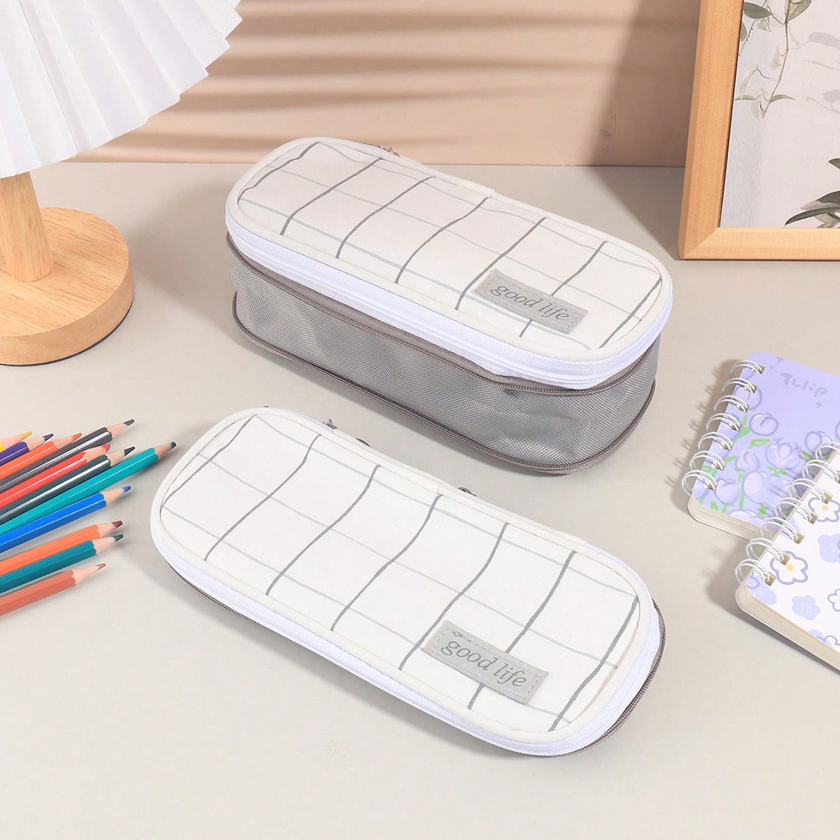 Stationery Office Supply Store - Creative desktop decoration pencil case, portable