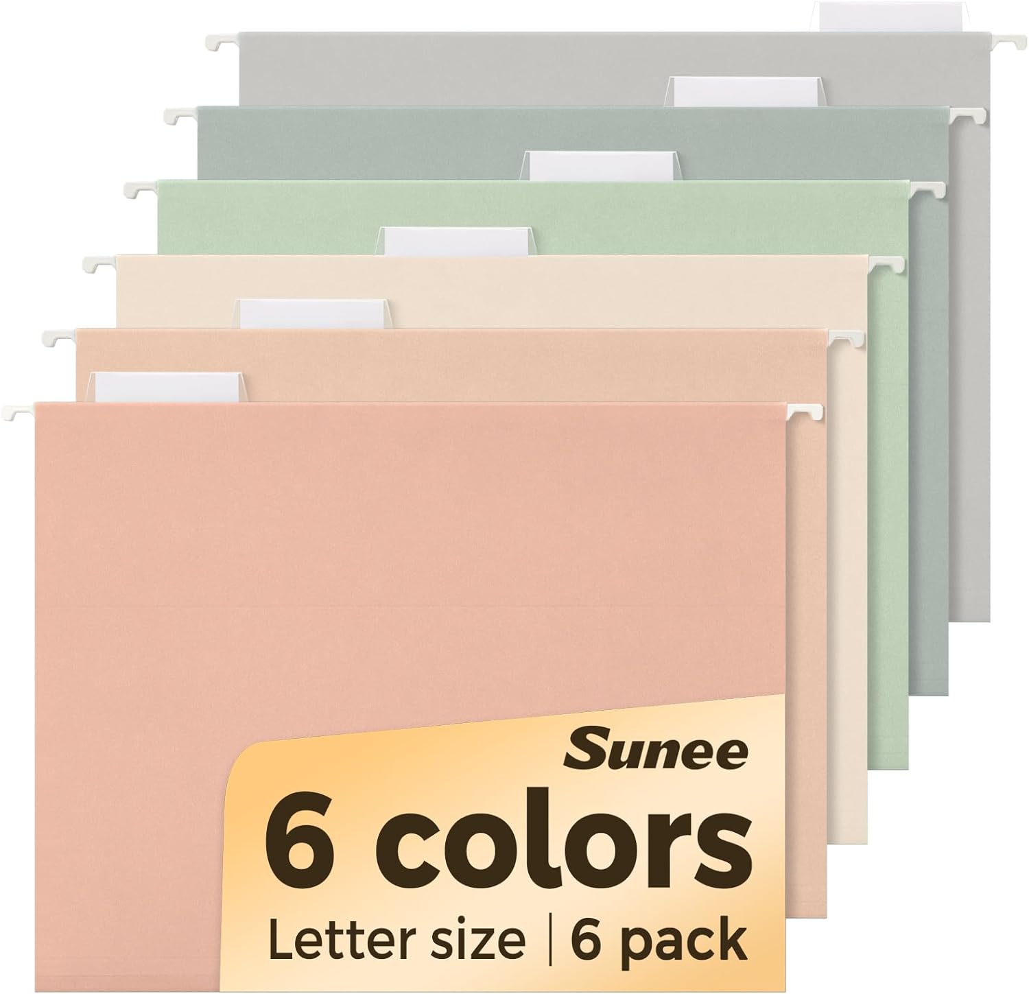 File Folder Hanging - Hanging File Folders 6 Pack, Letter