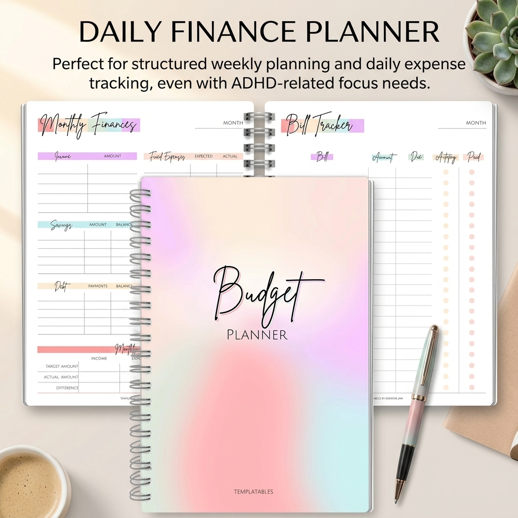 Daily Income And Expense Noteb – обзор и цена Planner Weekly Budget