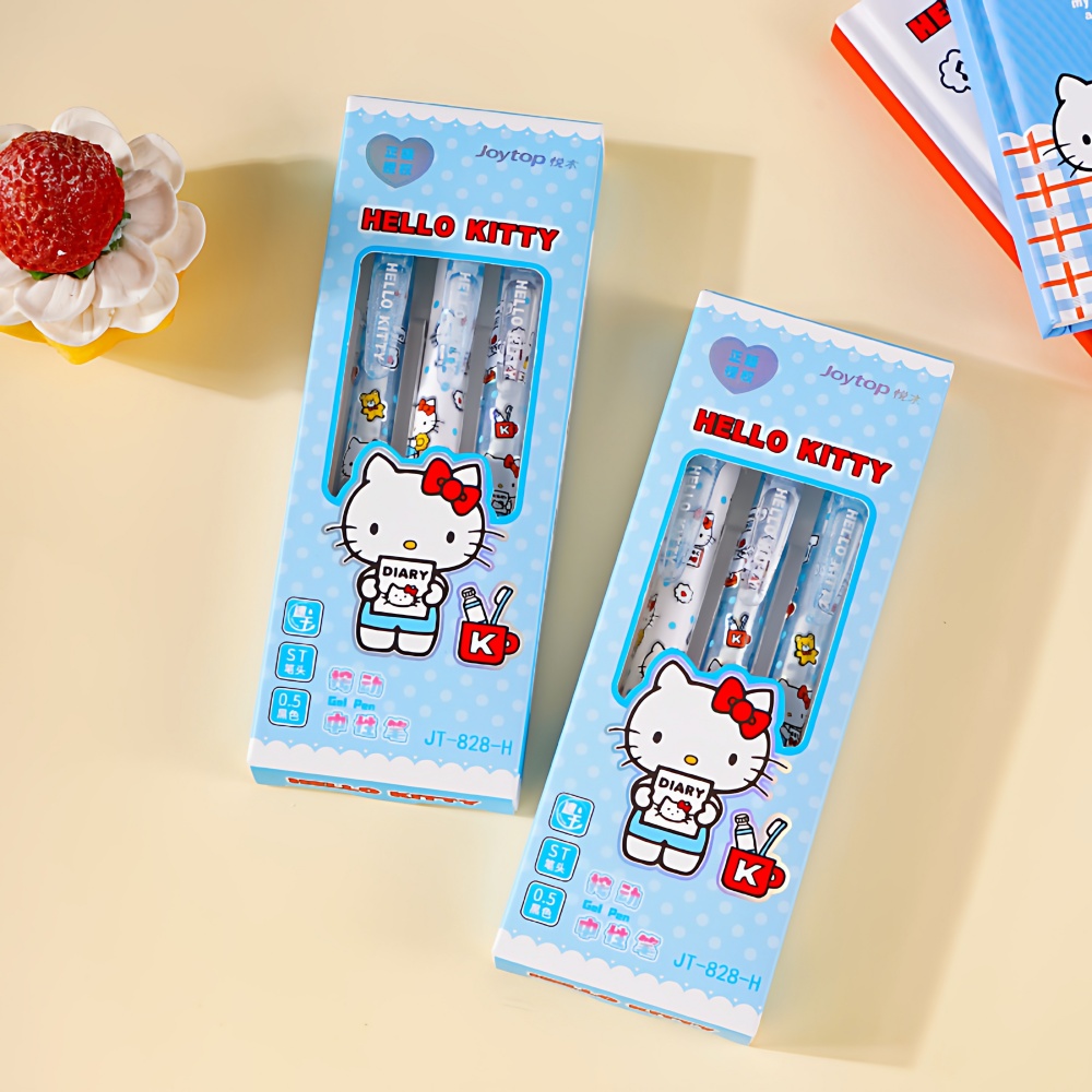 Genuine 3 Pcs/Set Sanrio Gel P – обзор и цена Office Supply Office Stationery Items