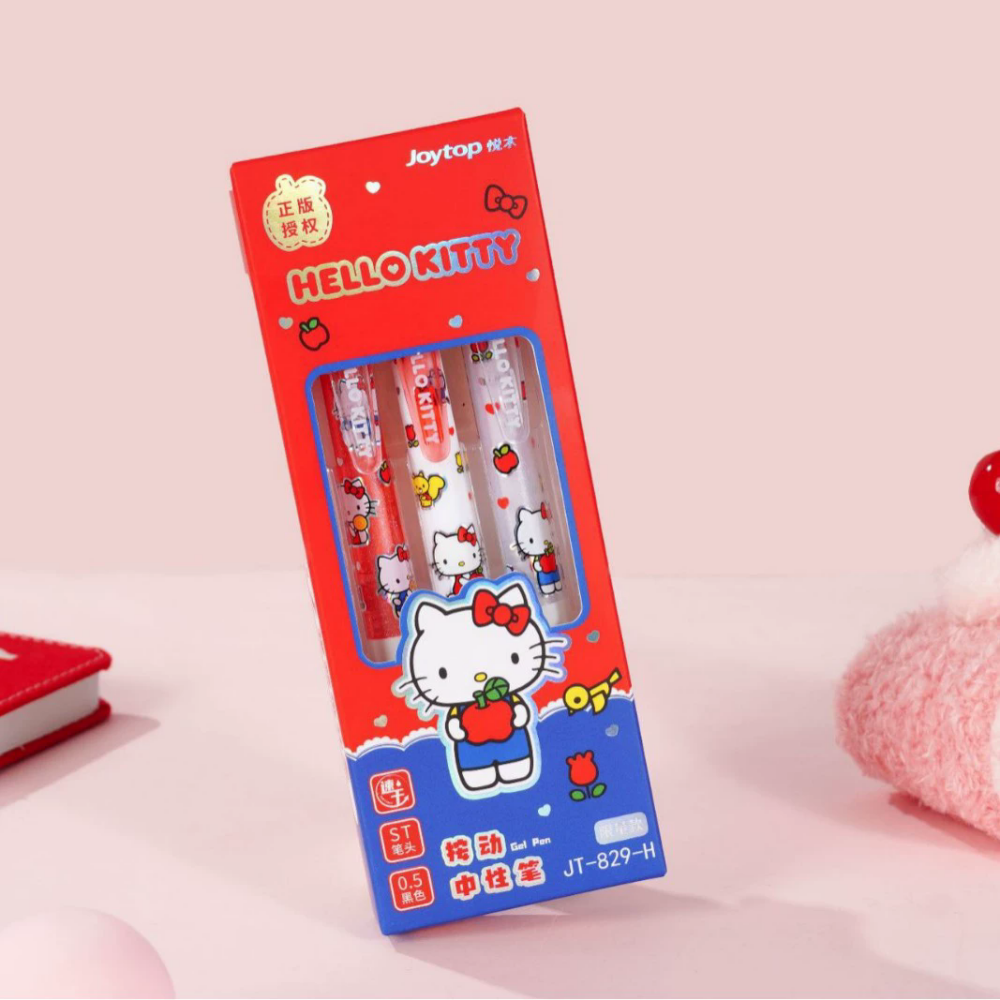 Genuine 3 Pcs/Set Sanrio Gel P – обзор и цена Office Supply Office Stationery Items