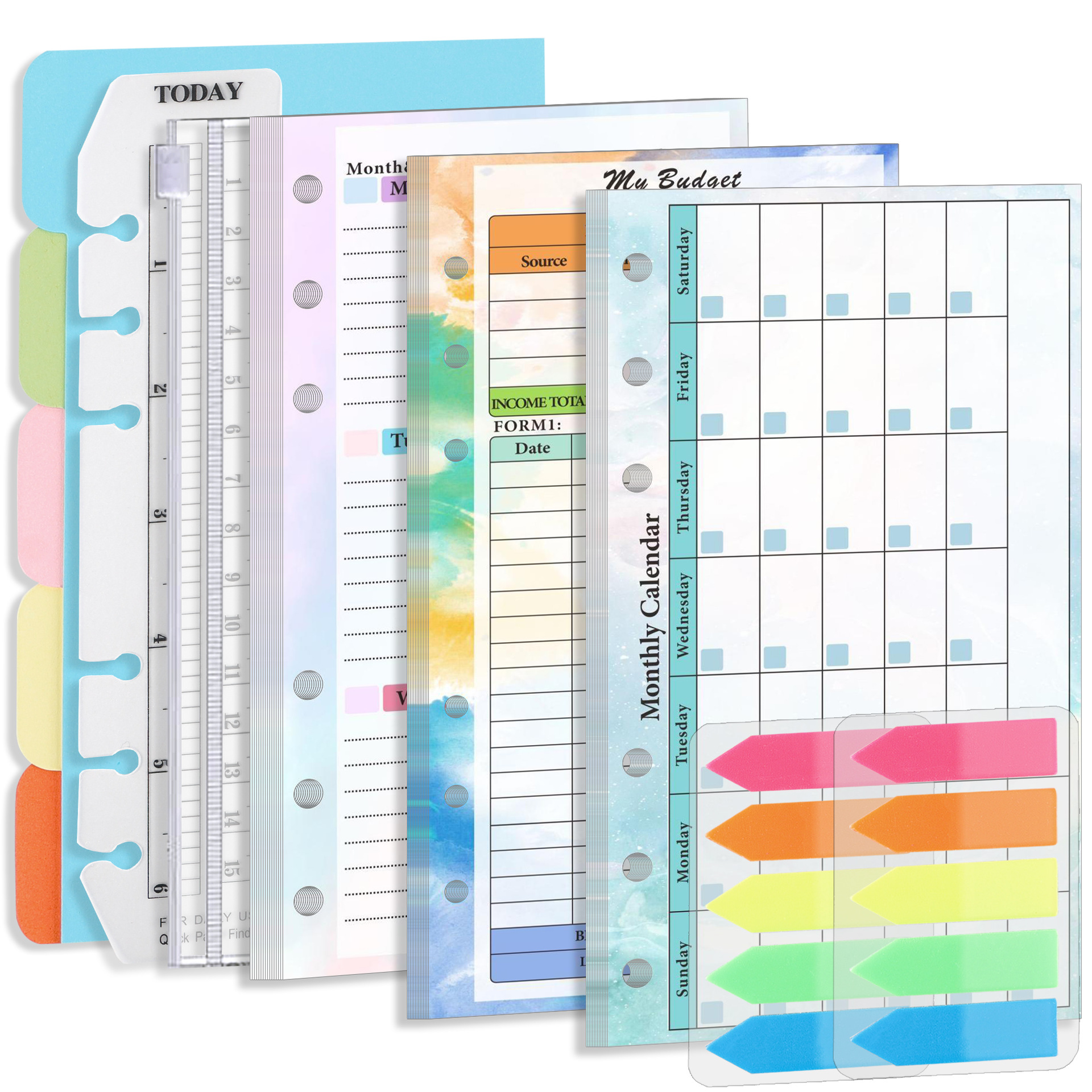 2026 NEW A6 Loose Leaf Noteboo – обзор и цена Planner Weekly Budget