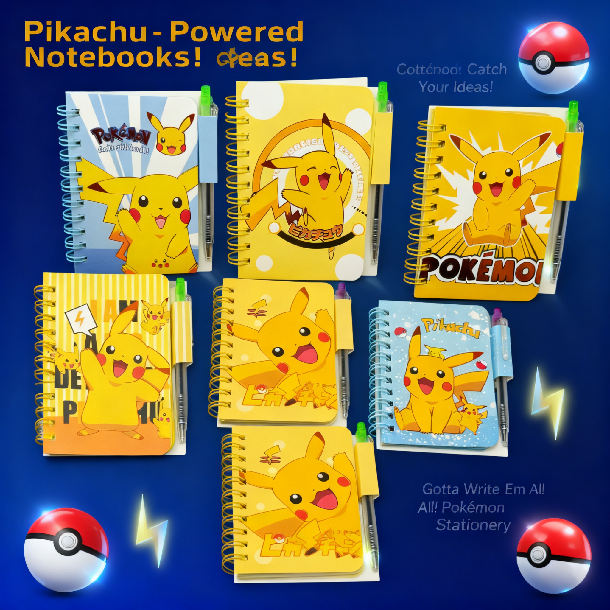 Pokemon Pikachu Cute Cartoon N – обзор и цена Stationery Office