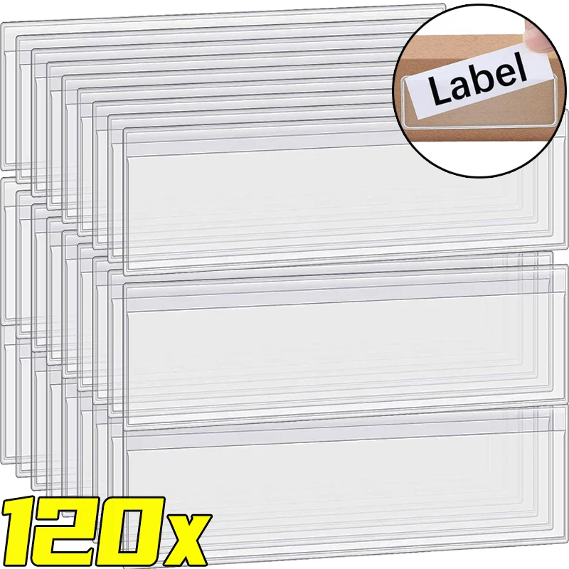 Clear Adhesive Shelf Tag Label – обзор и цена Office Supply Office Stationery Items