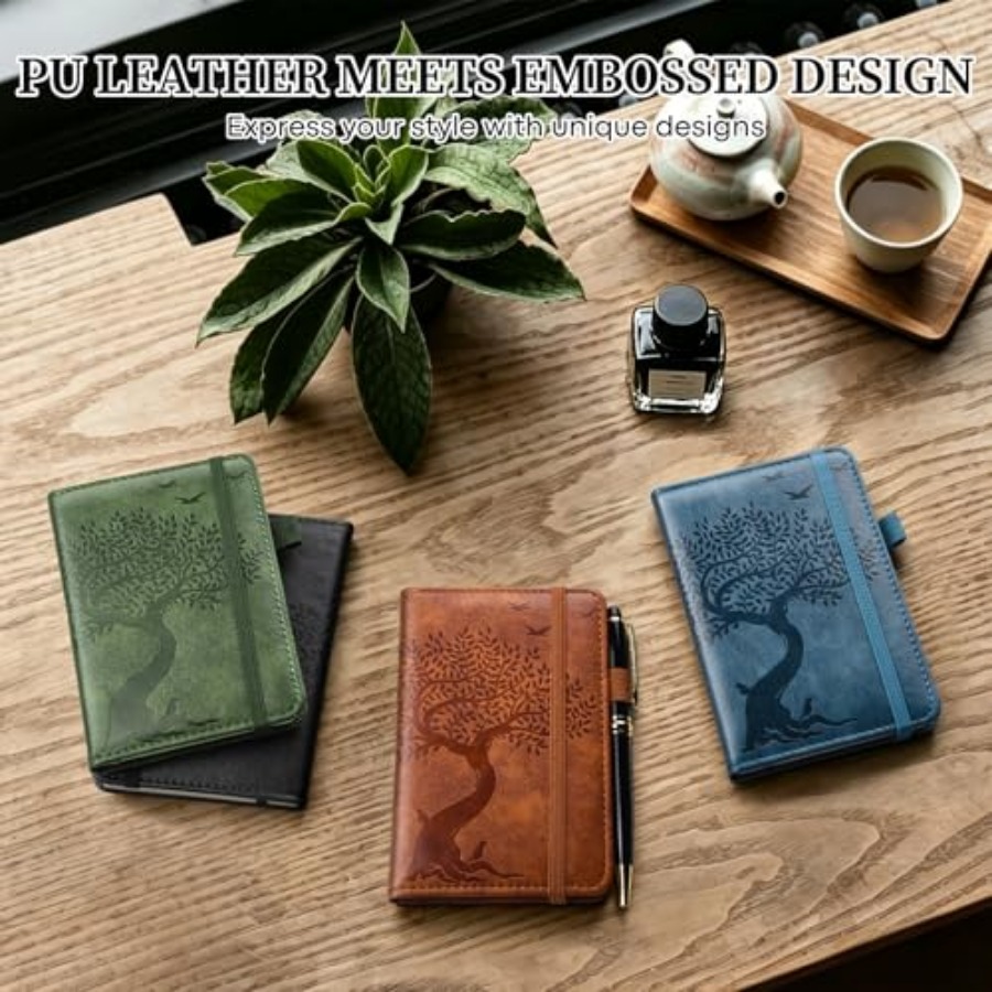 A6 Pocket Notebook Lined Journ – обзор и цена Journal Leather Hardcover