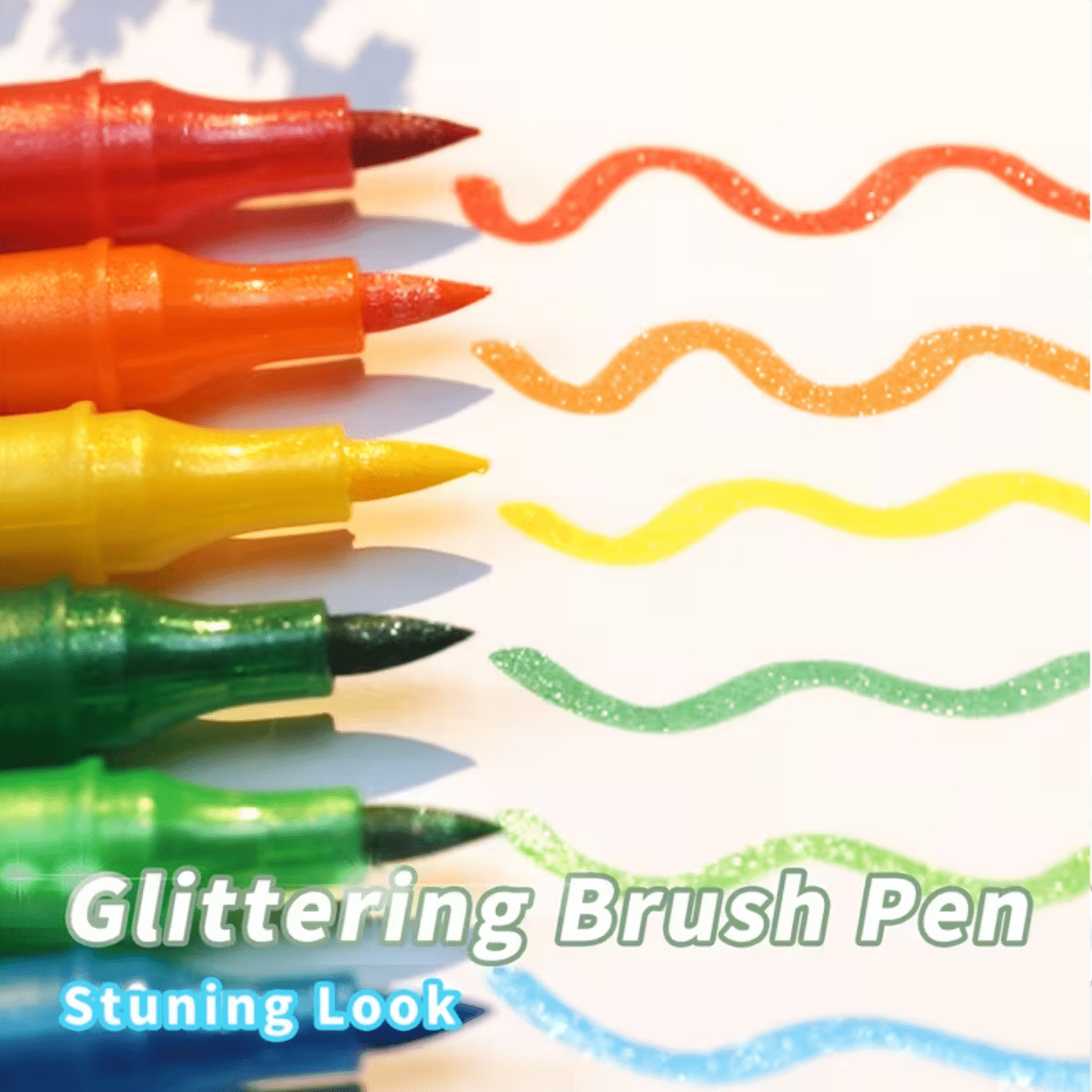 24/48 Color Double-Ended Glitt – обзор и цена Gel Ink Pen Set