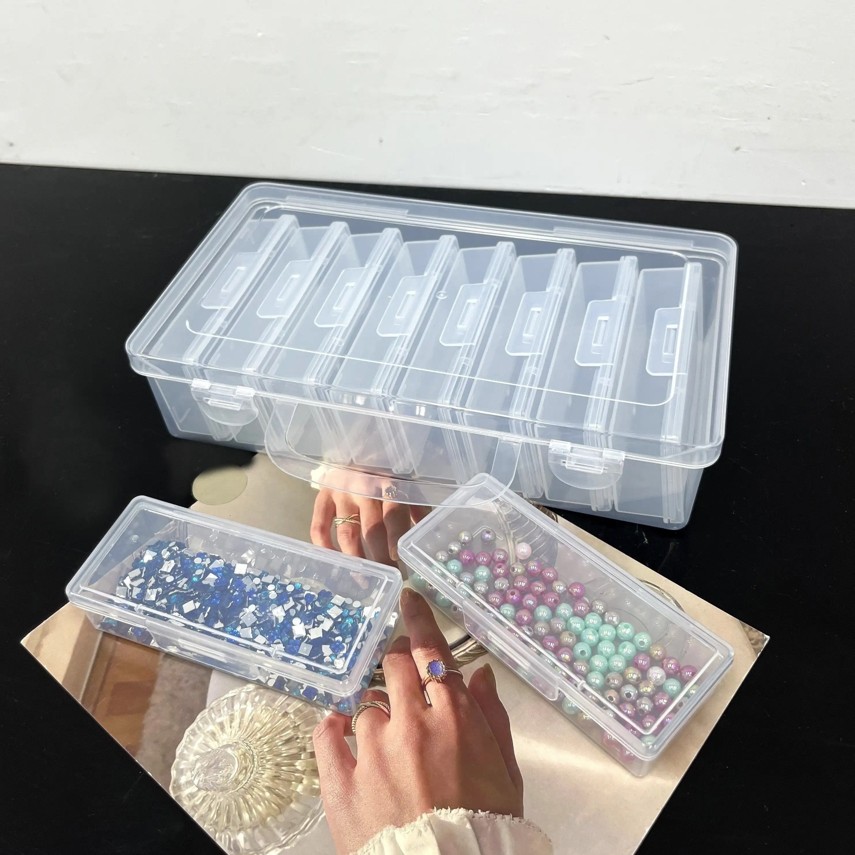 Transparent Plastic Storage Bo – обзор и цена Stationery Office Supply Store