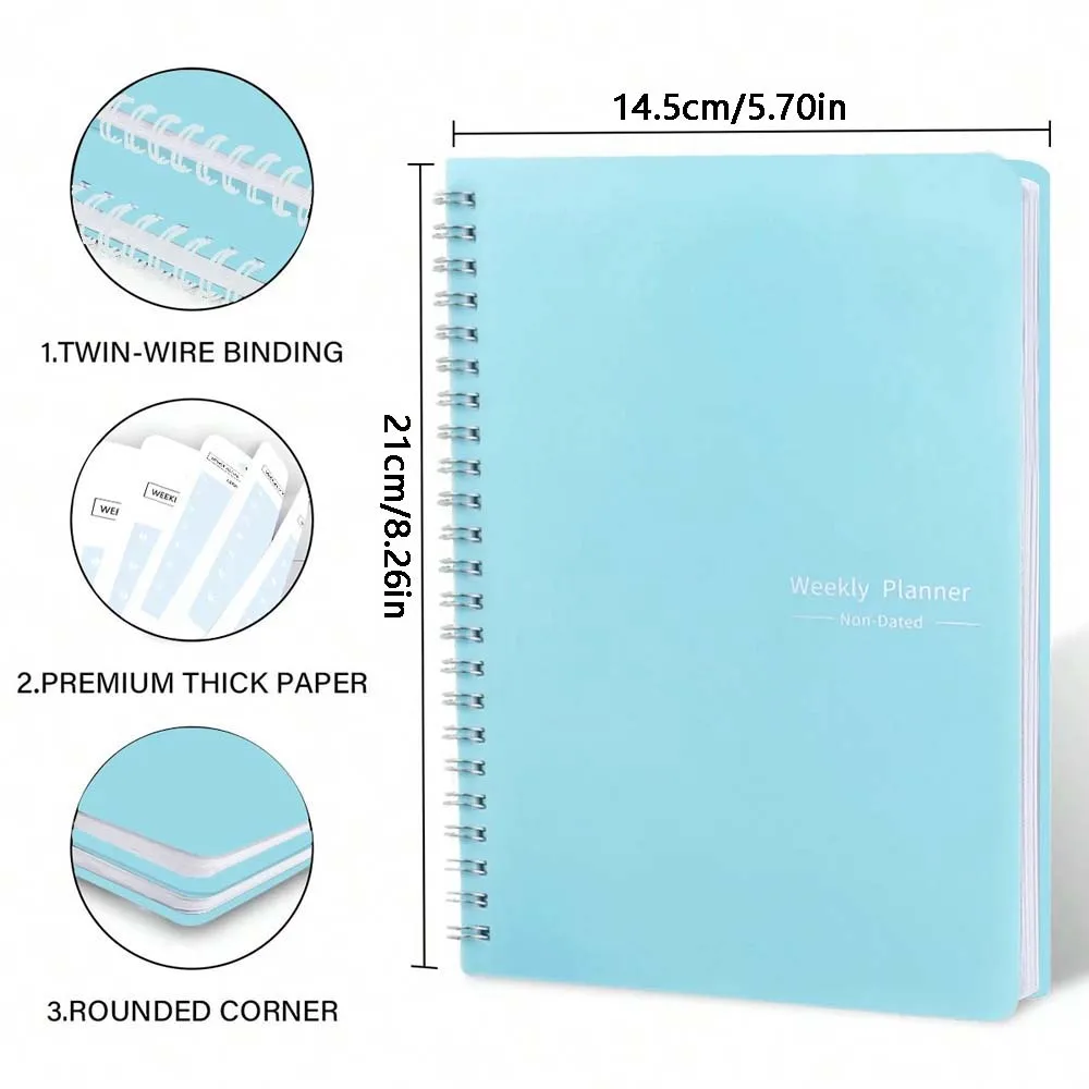 A5 Weekly Planner Coil Daily P – обзор и цена Planner Weekly Budget