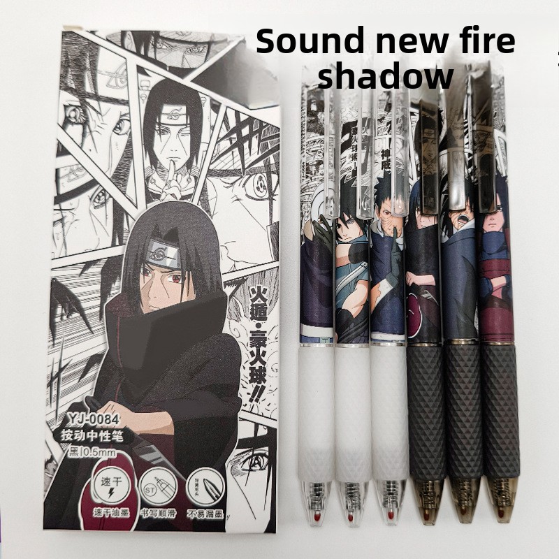 Anime Naruto Gel Pen Cute Cart – обзор и цена Gel Ink Pen Set