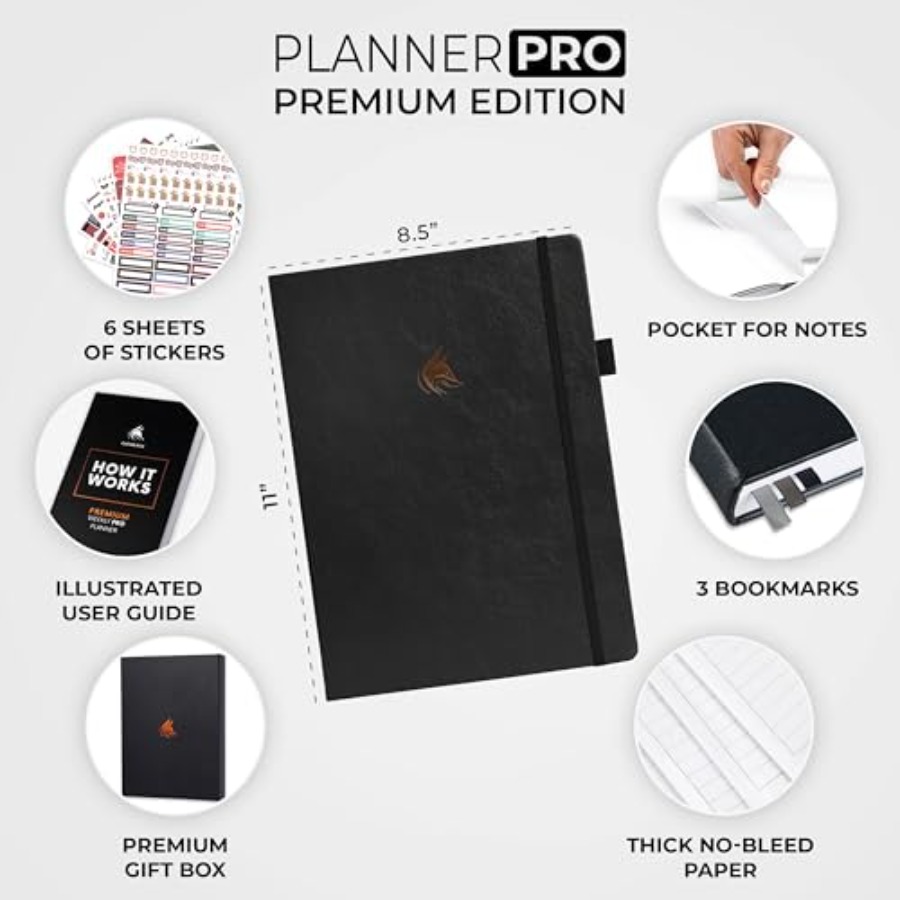 Planner Pro Premium Luxurious  – обзор и цена Planner Weekly Budget