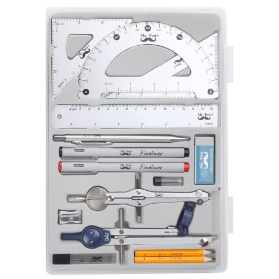 - Professional Geometry Set, 1 – обзор и цена Compass Geometry Set