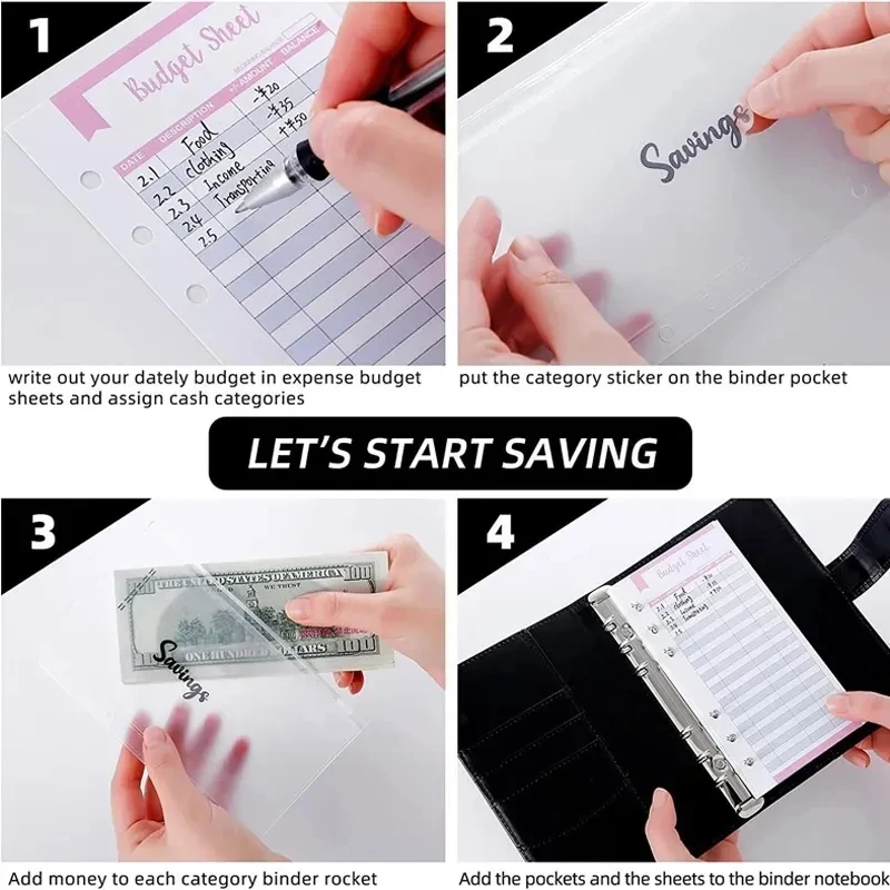 Macaron Color A6 Budget Binder – обзор и цена Planner Weekly Budget