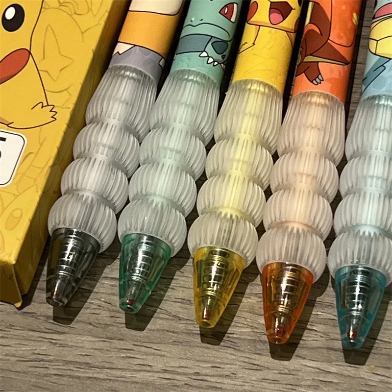 5pcs Pikachu Gel Pen Set Pokem – обзор и цена Gel Ink Pen Set
