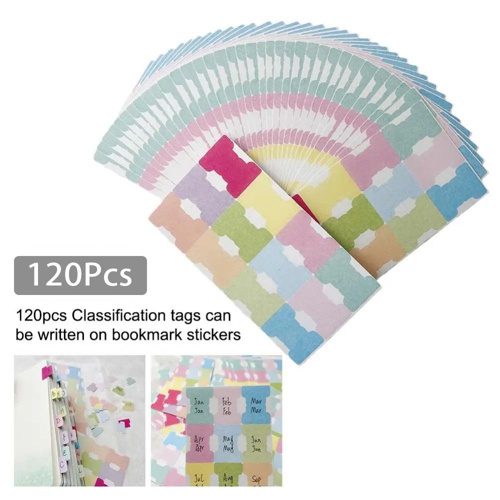 60/120Pcs Index Label Sticker  – обзор и цена Index Tab Divider