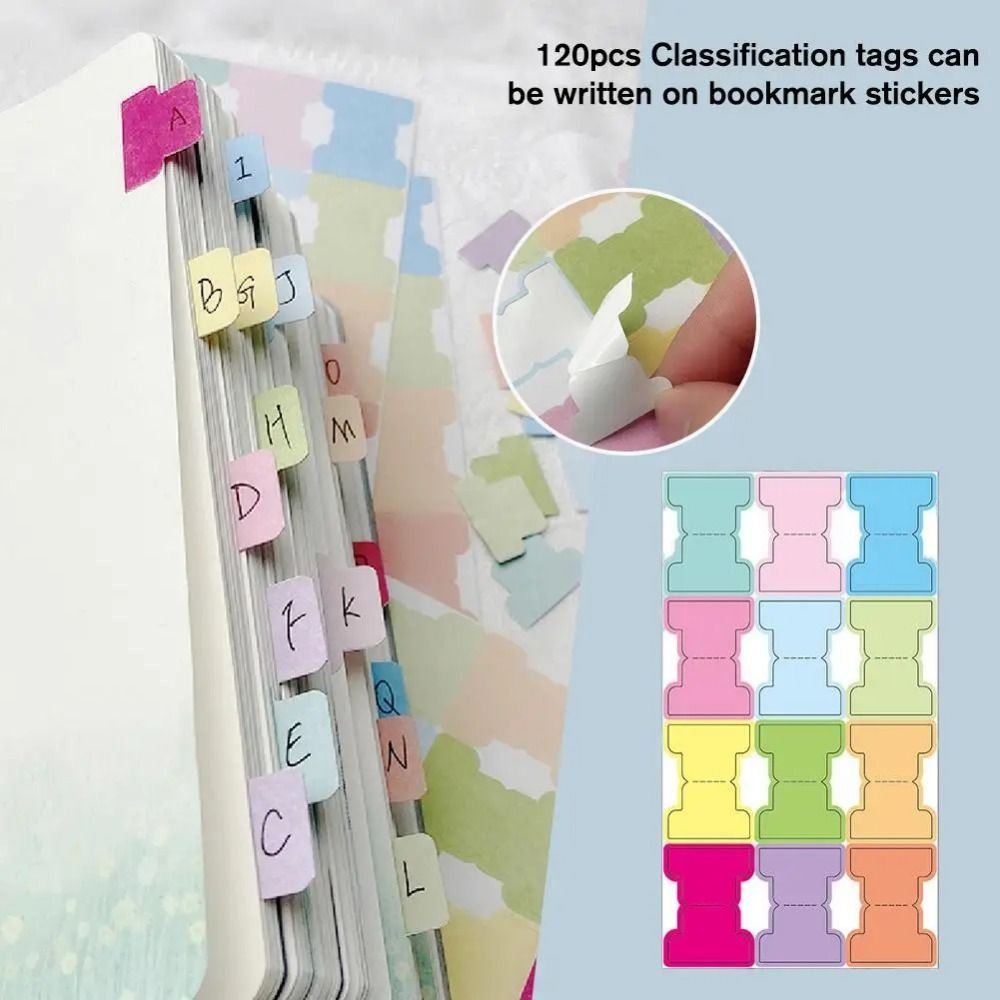 60/120Pcs Index Label Sticker  – обзор и цена Index Tab Divider