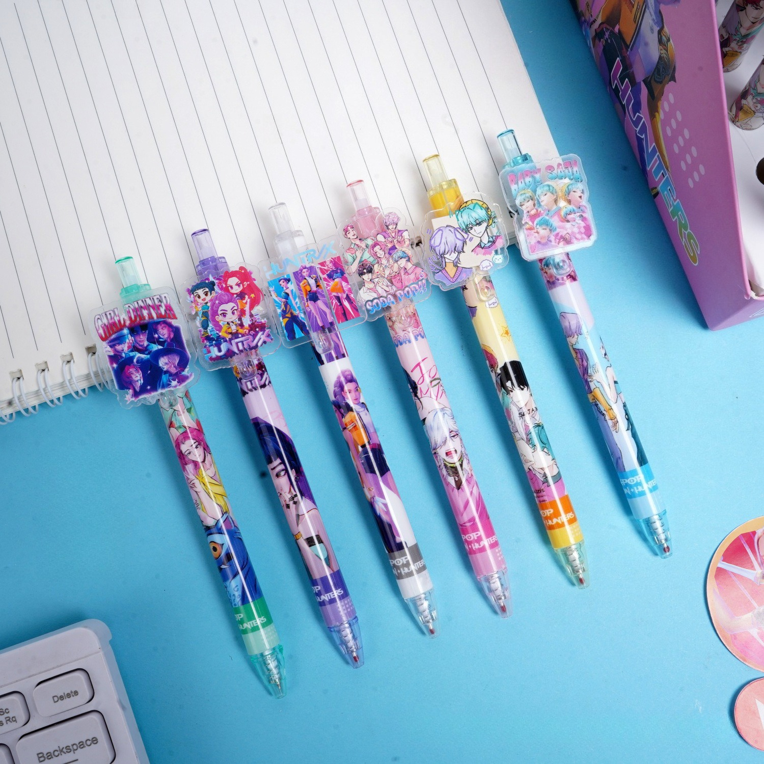 Cute Cartoon Press Gel Pen Set – обзор и цена Gel Ink Pen Set