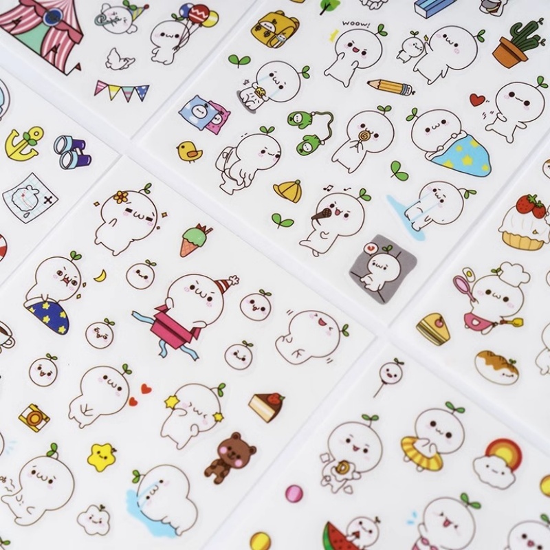 6 Sheets/Pack Cartoon Cat and  – обзор и цена Total Stationery & Office Supply