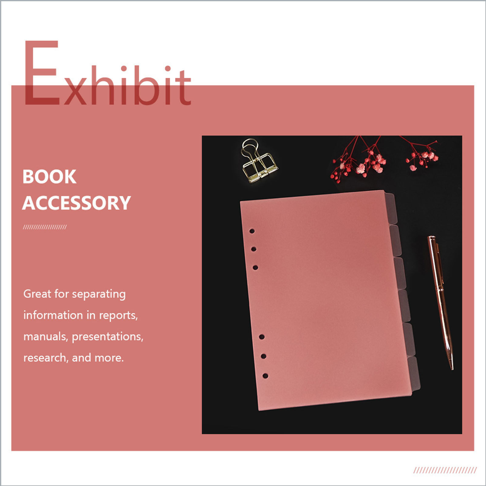 6Pcs Notebook Dividers with Wr – обзор и цена Index Tab Divider