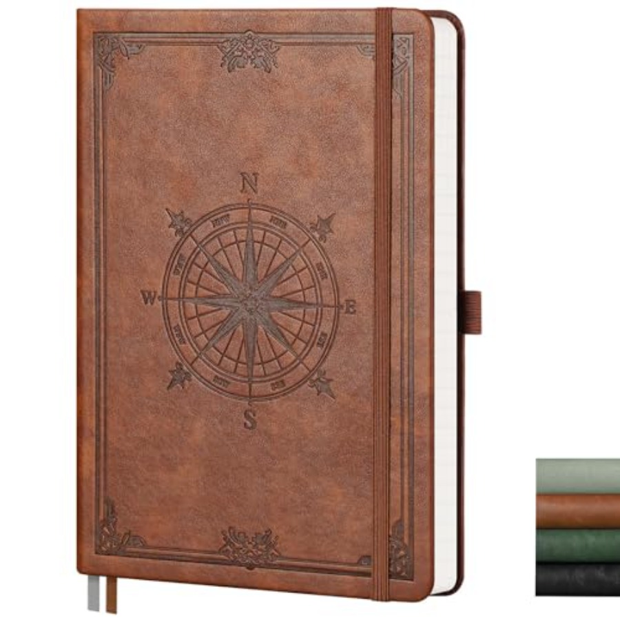Blank Journal Notebook, 192 Pa – обзор и цена Journal Leather Hardcover