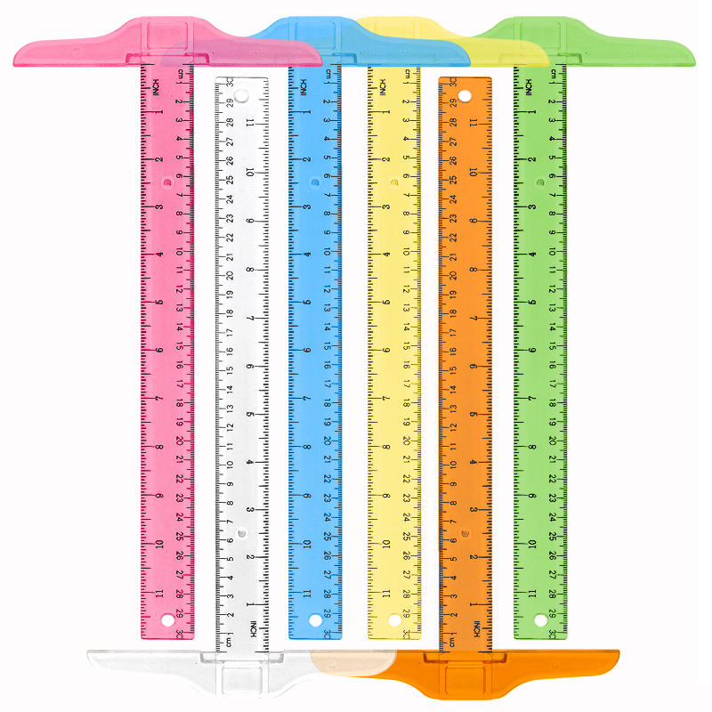 1Pc T-shaped Double Side Scale – обзор и цена Is Stationery Office Supply