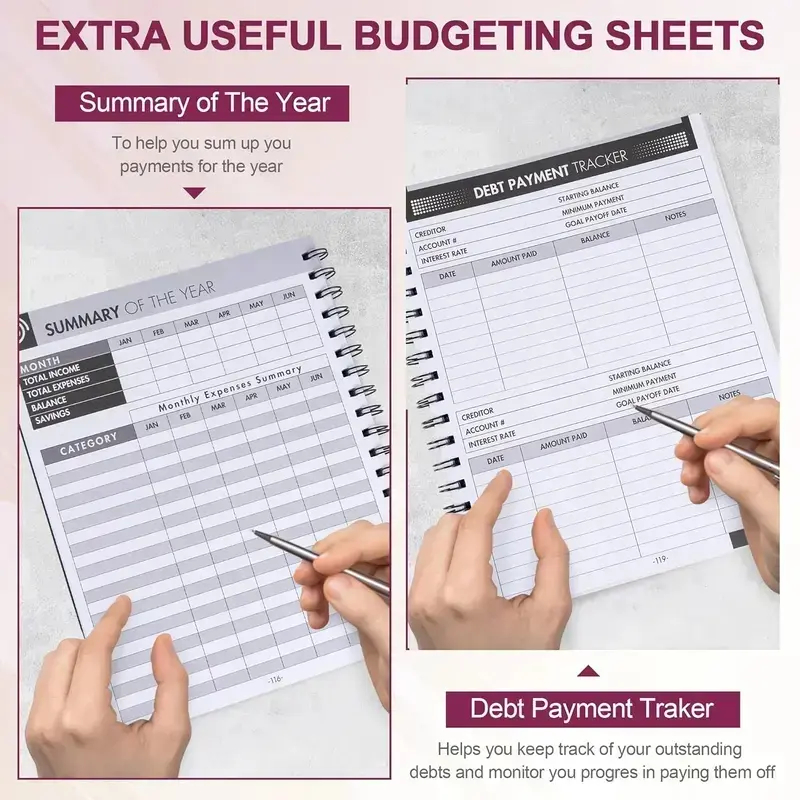 ADHD A4 Planner Notebook, Dura – обзор и цена Planner Weekly Budget