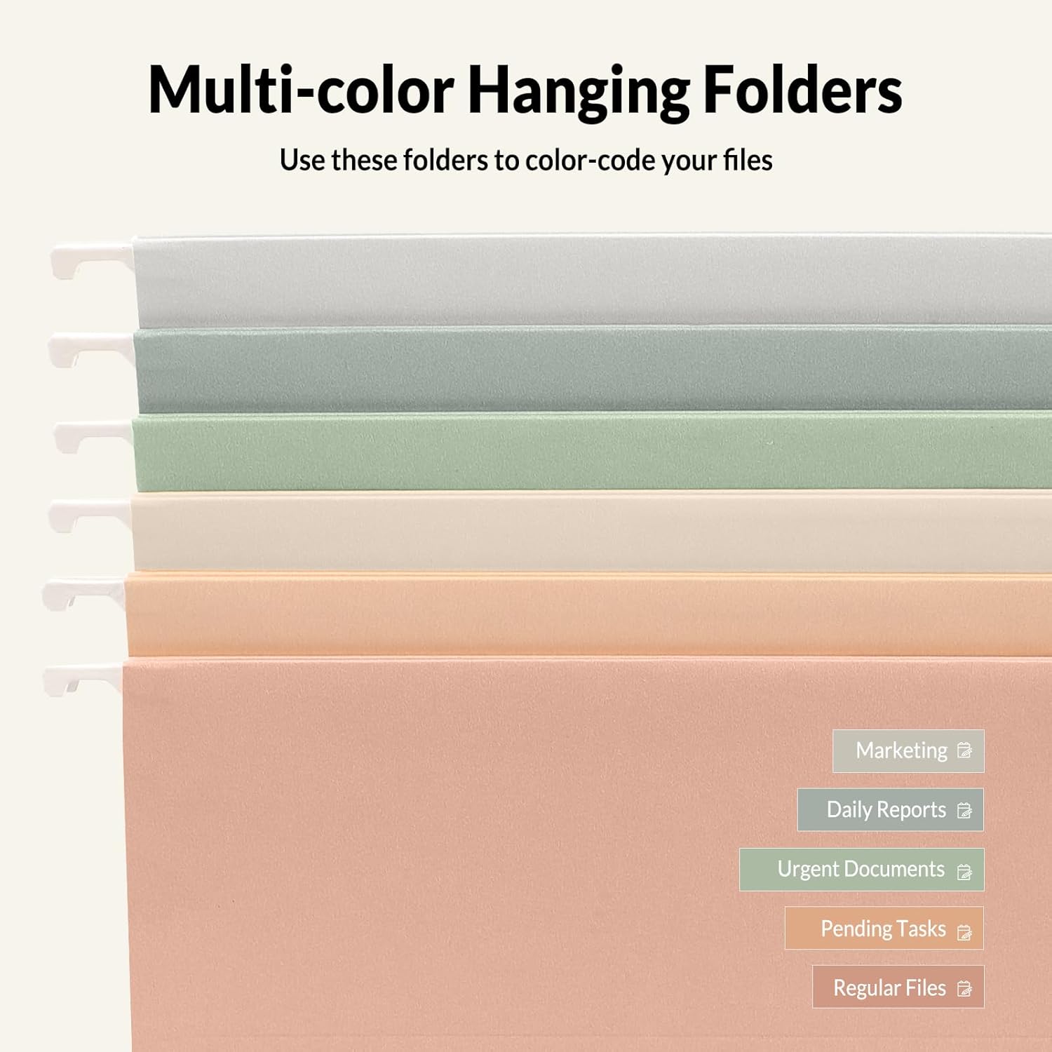 Hanging File Folders 6 Pack, L – обзор и цена File Folder Hanging