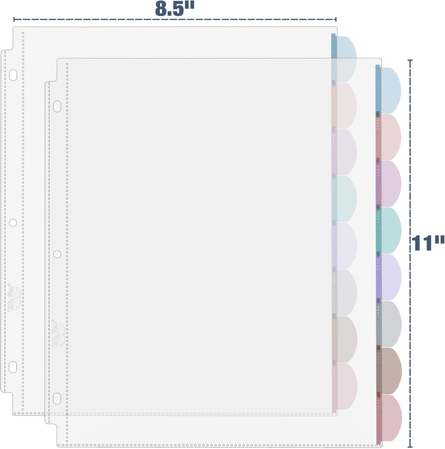 A4 Clear Sheet Protectors with – обзор и цена Index Tab Divider
