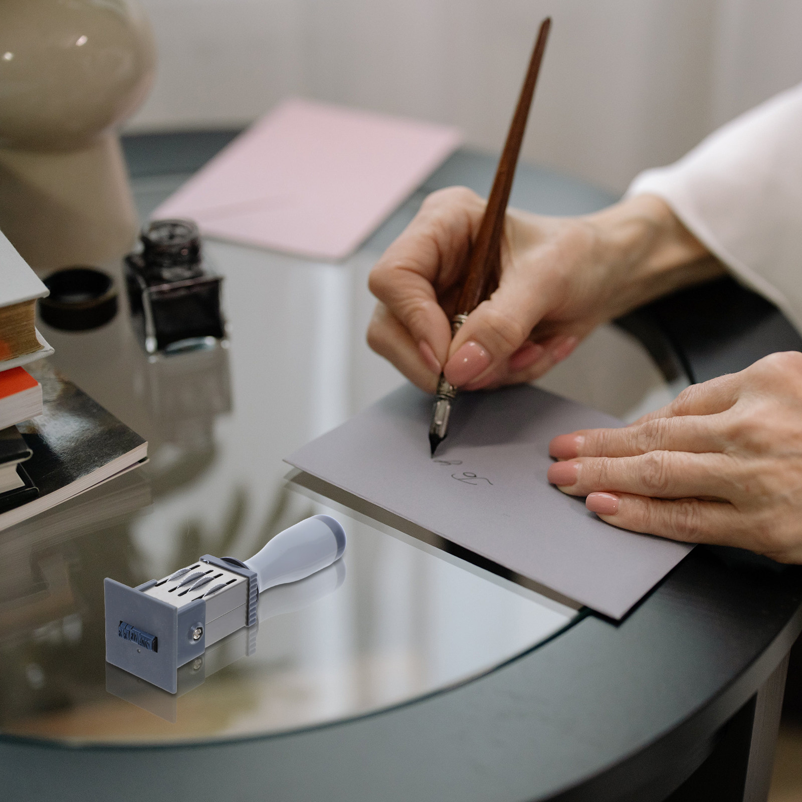Self-Inking Handheld Date Stam – обзор и цена Self Inking Stamp
