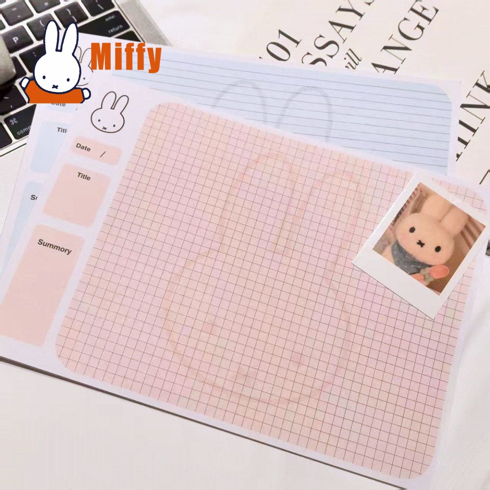Kawaii Miffy Memo Pad Cute Rab – обзор и цена Office Supply Office Stationery Items