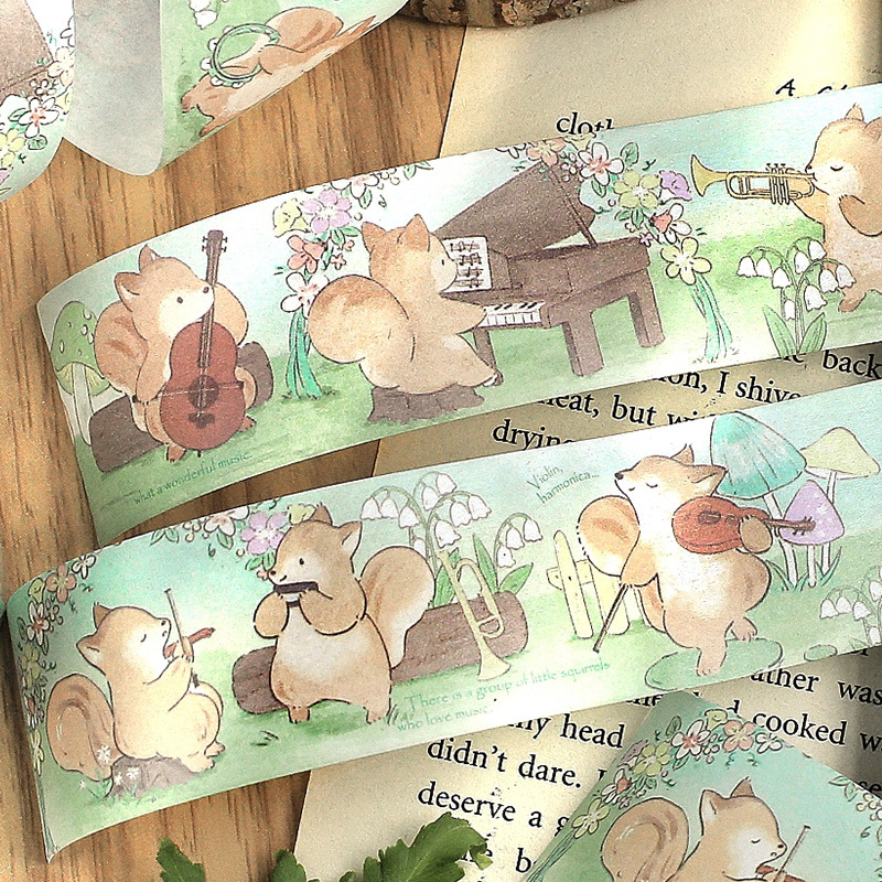 3cm*3m Kawaii Cartoon Washi ta – обзор и цена Label Printer Tape