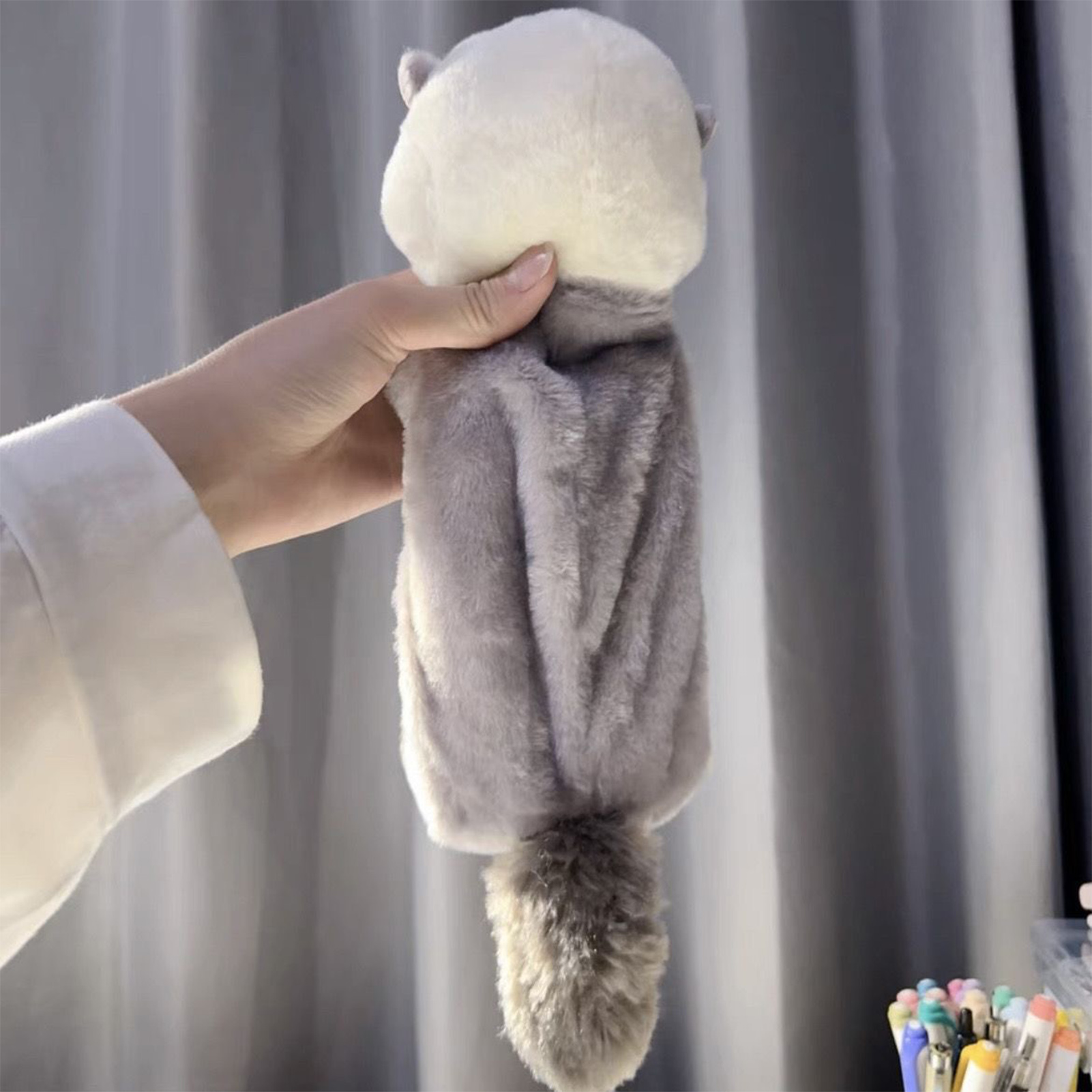 Creative Plush Toy Pencil Case – обзор и цена Stationery Office