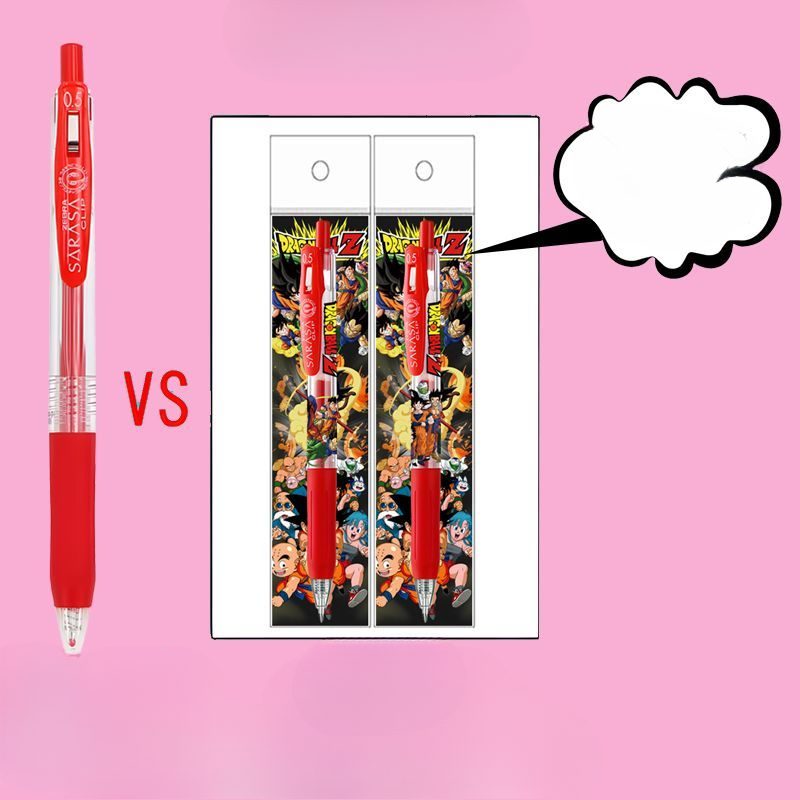 Dragon Ball Red Gel Pen Creati – обзор и цена Office Supply Office Stationery Items