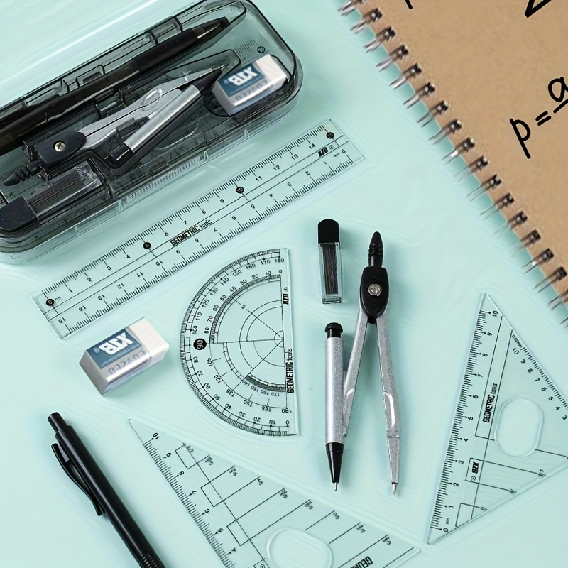 8-in-1 Mathematical Geometry K – обзор и цена Compass Geometry Set