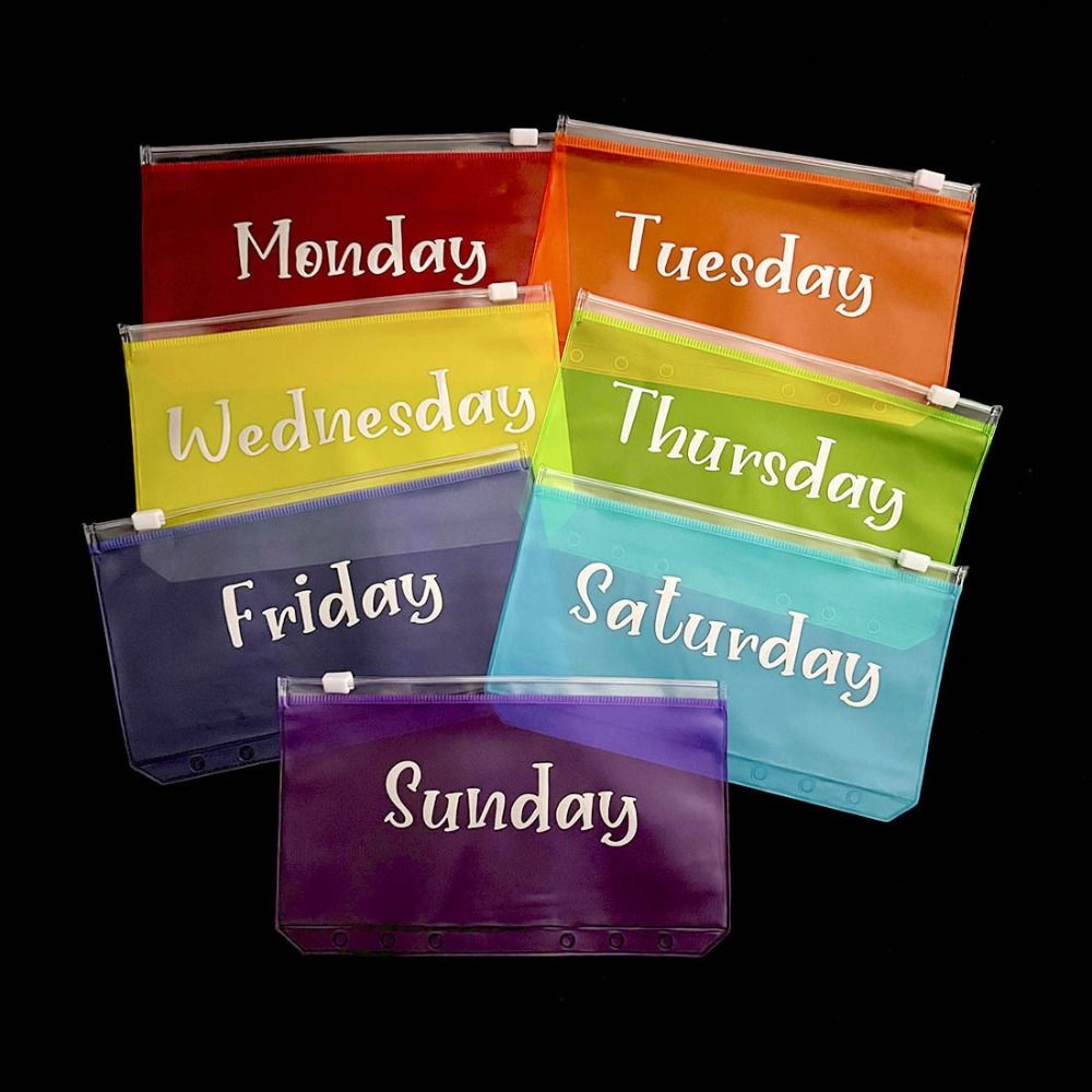 Planner A 6 Size Loose Leaf Bi – обзор и цена Planner Weekly Budget