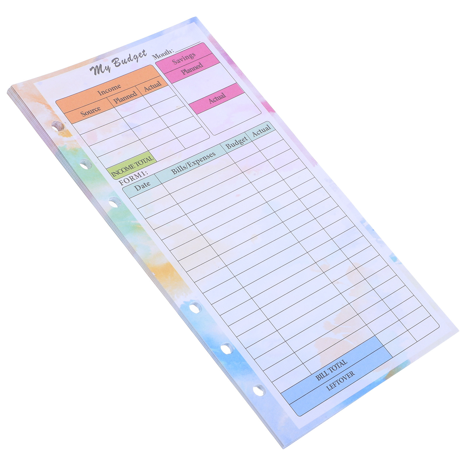 14 Sheets A6 Budget Planner Re – обзор и цена Planner Weekly Budget