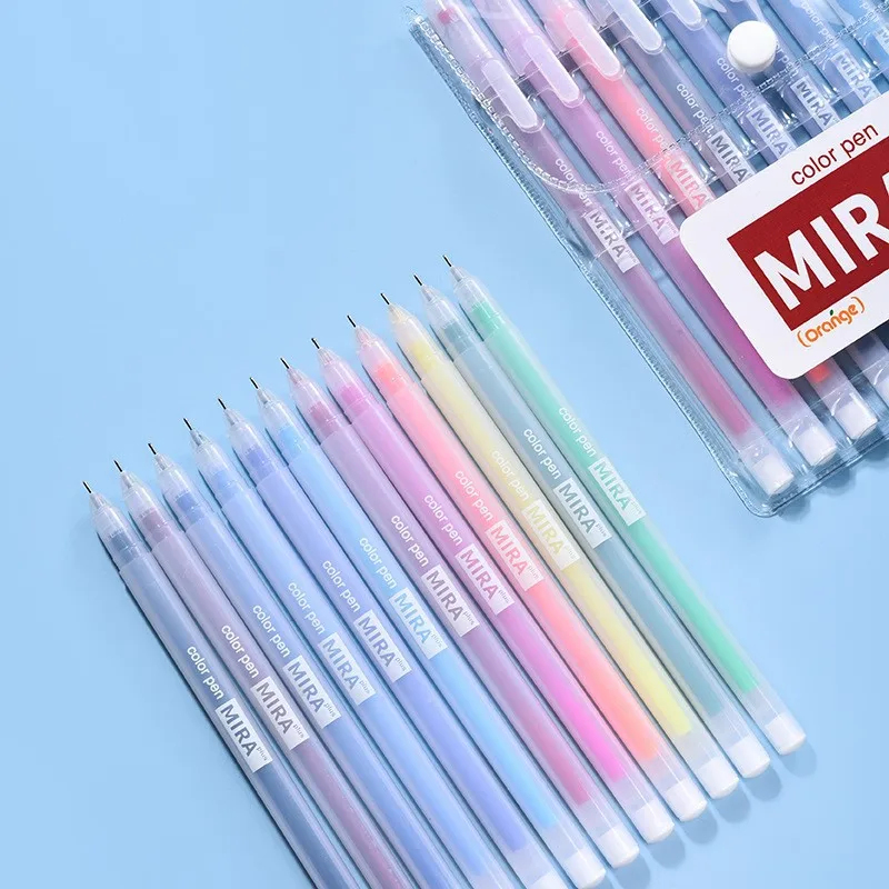 12 Colors Gel Pen Refill Set B – обзор и цена Gel Ink Pen Set