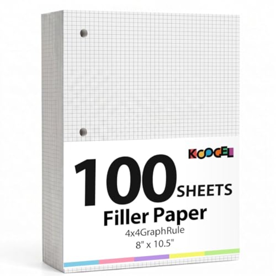 Graph Paper Filler Paper, 100  – обзор и цена Paper Punch 3 Hole