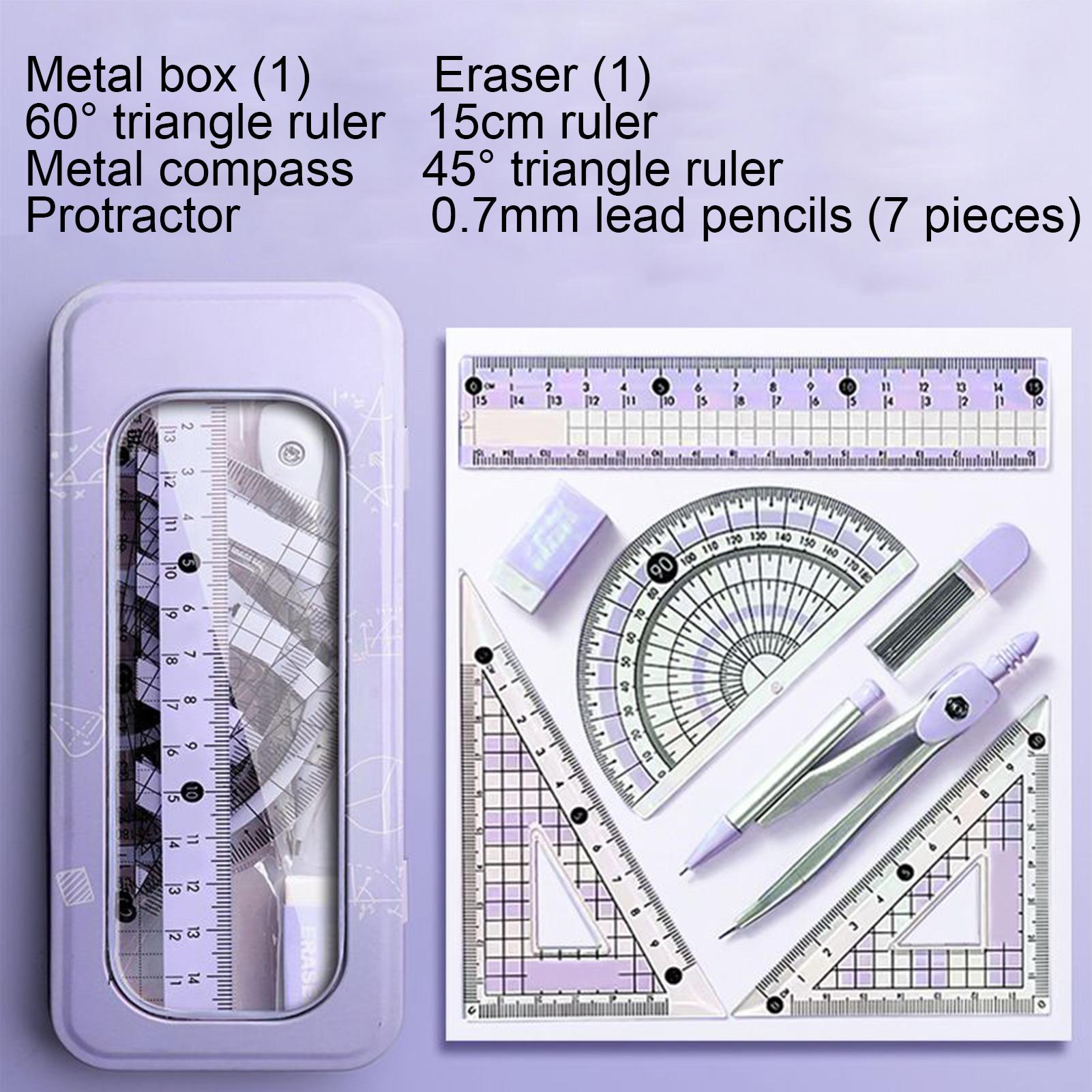 Geometry Set For Students Geom – обзор и цена Compass Geometry Set