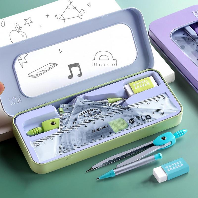 Protractor And Compass Set Mat – обзор и цена Compass Geometry Set
