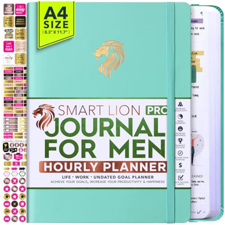 Journal for Men - Undated Dail – обзор и цена Planner Weekly Budget
