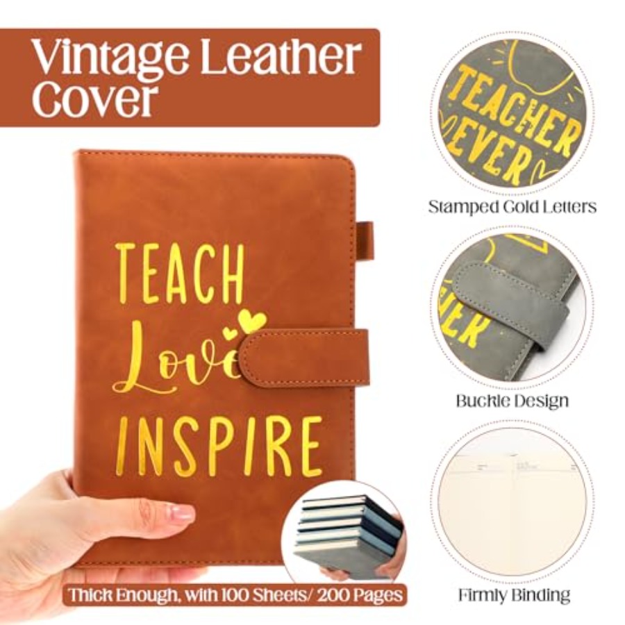 Pcs Teacher Appreciation Gifts – обзор и цена Journal Leather Hardcover