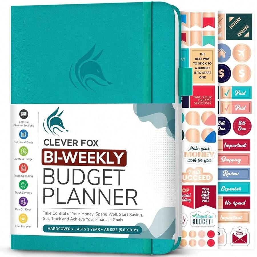 Clever Fox Bi Weekly Budget Pl – обзор и цена Planner Weekly Budget