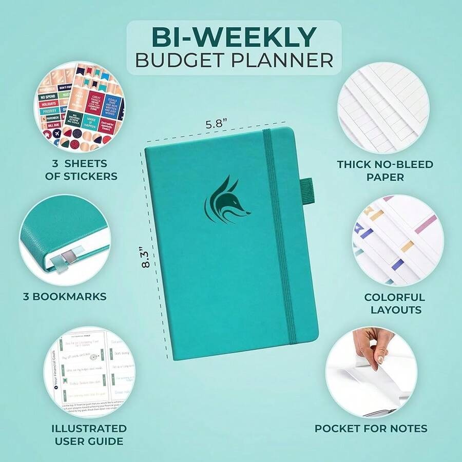 Clever Fox Bi Weekly Budget Pl – обзор и цена Planner Weekly Budget