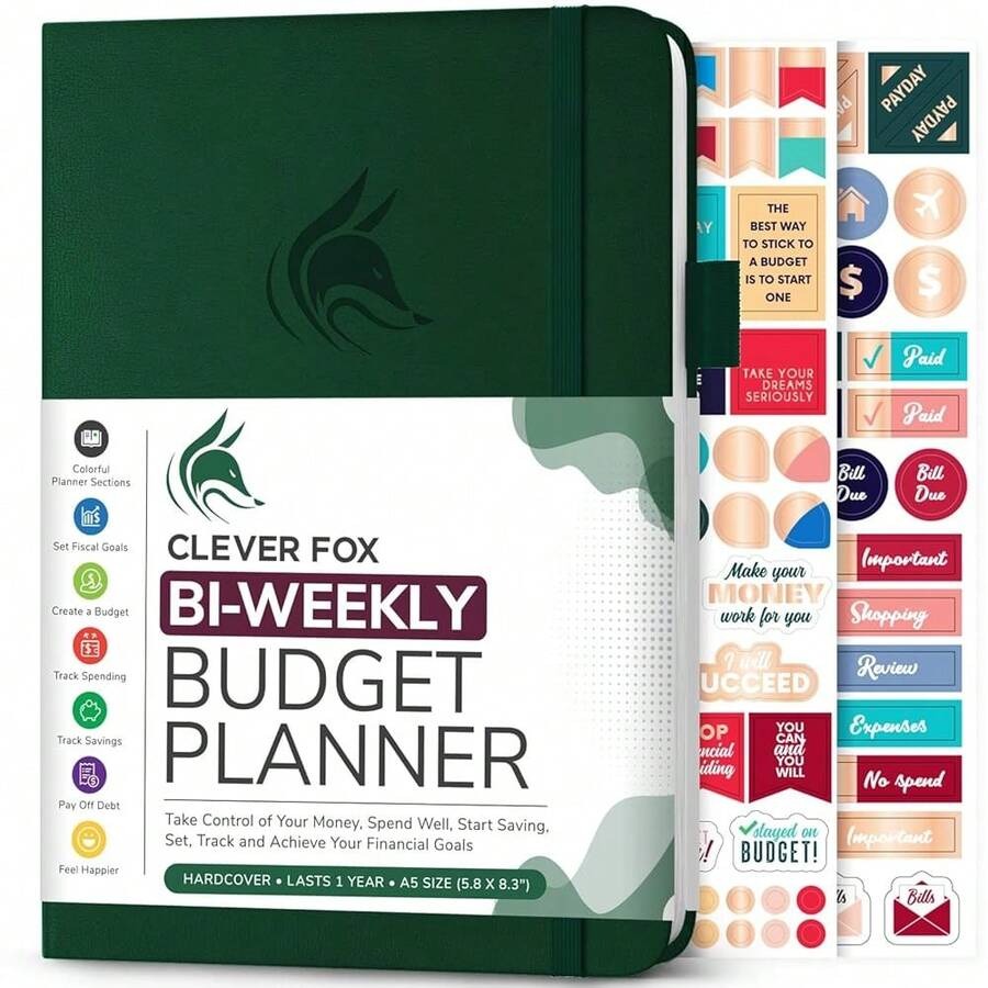 Clever Fox Bi Weekly Budget Pl – обзор и цена Planner Weekly Budget