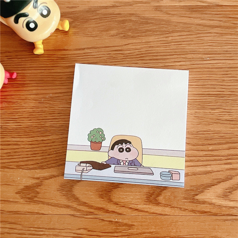 Crayon Shin-chan sticky notes. – обзор и цена Stationery Office