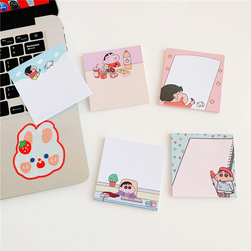 Crayon Shin-chan sticky notes. – обзор и цена Stationery Office