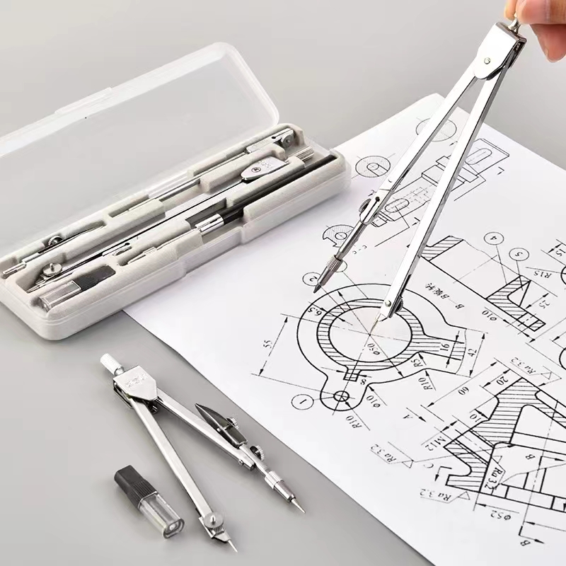 Stainless Steel Drafting Set D – обзор и цена Compass Geometry Set