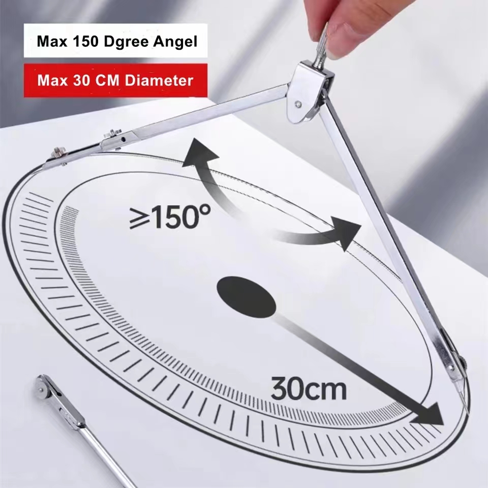 Stainless Steel Drafting Set D – обзор и цена Compass Geometry Set