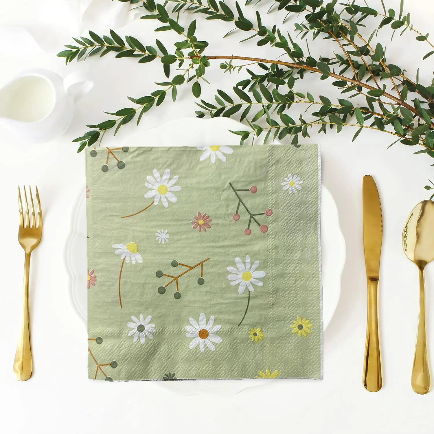 Chamomile Printed Napkin Green – обзор и цена Graph Paper Pad