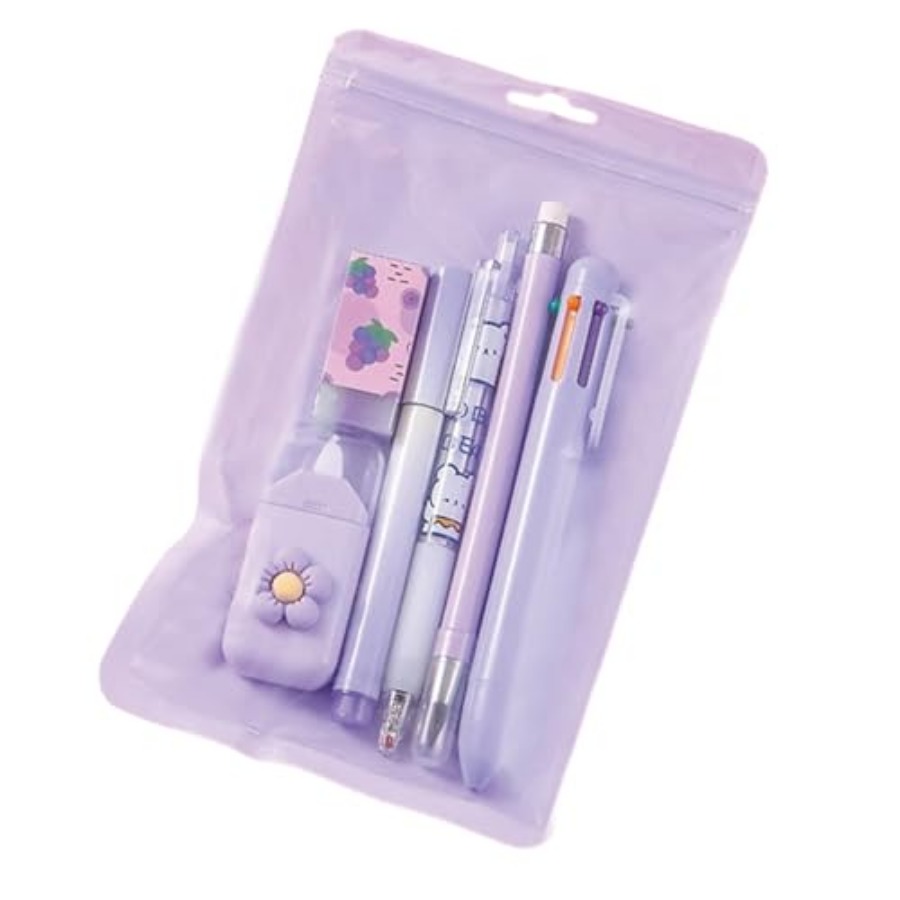 6 Pcs Cute Stationery Set for  – обзор и цена Gel Ink Pen Set